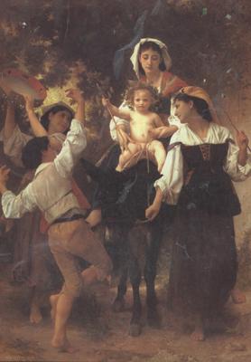 Adolphe William Bouguereau Return from the Harvest (mk26) oil painting image